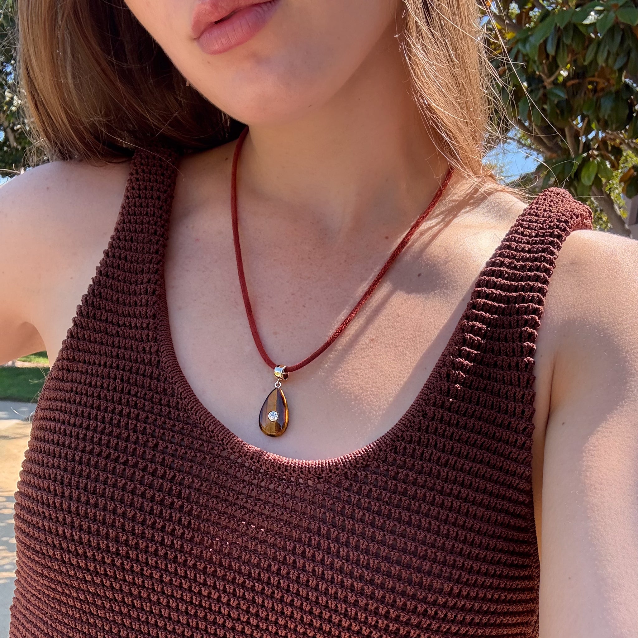 小物 Llife LEATHER KEY CHAIN SIENNA /NECKLACE LIDNM / Llife ONLINE