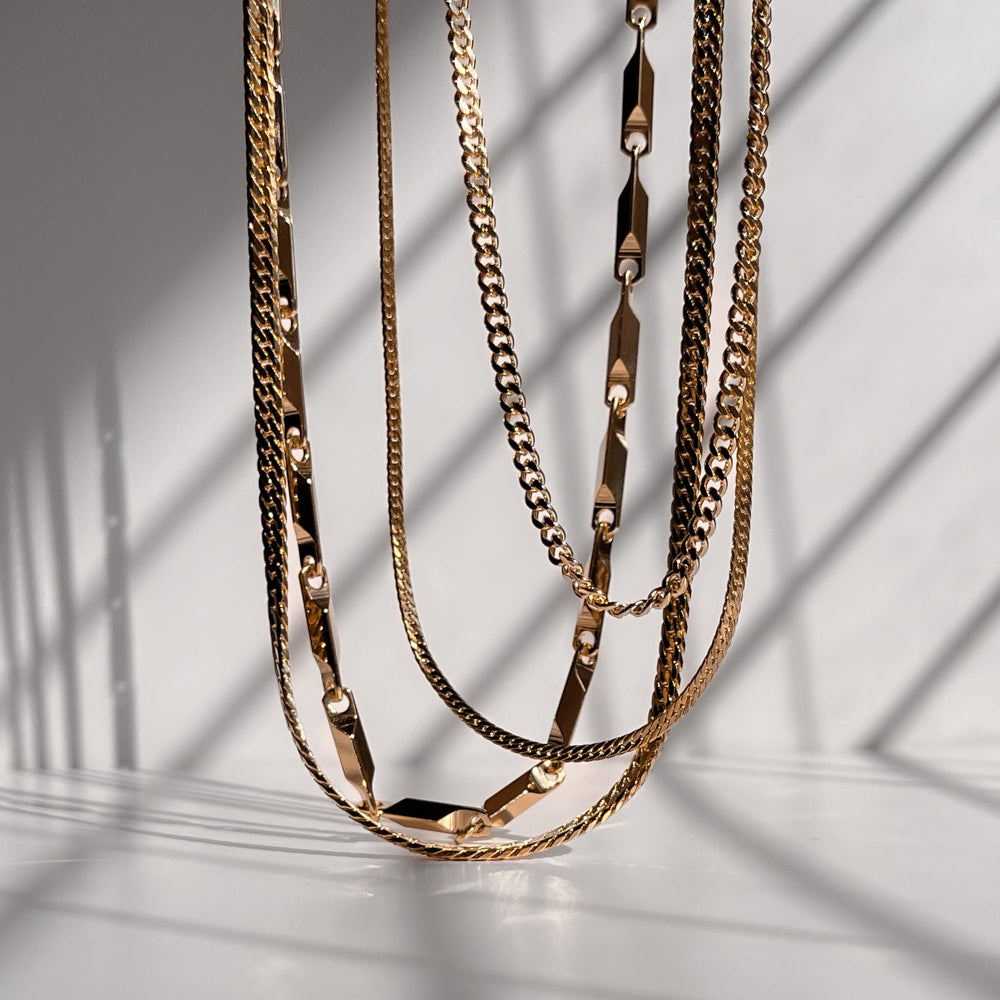 Mini Drew Curb Necklace – THATCH