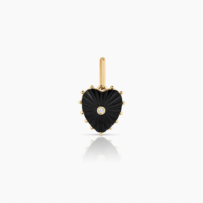 RARE !! ONYX NOIRE ( COEUR / HEART )DE THAILANDE : 2,40 CARATS RARE !! ONYX NOIRE ( COEUR / HEART )DE THAILANDE : 2,40 CARATS