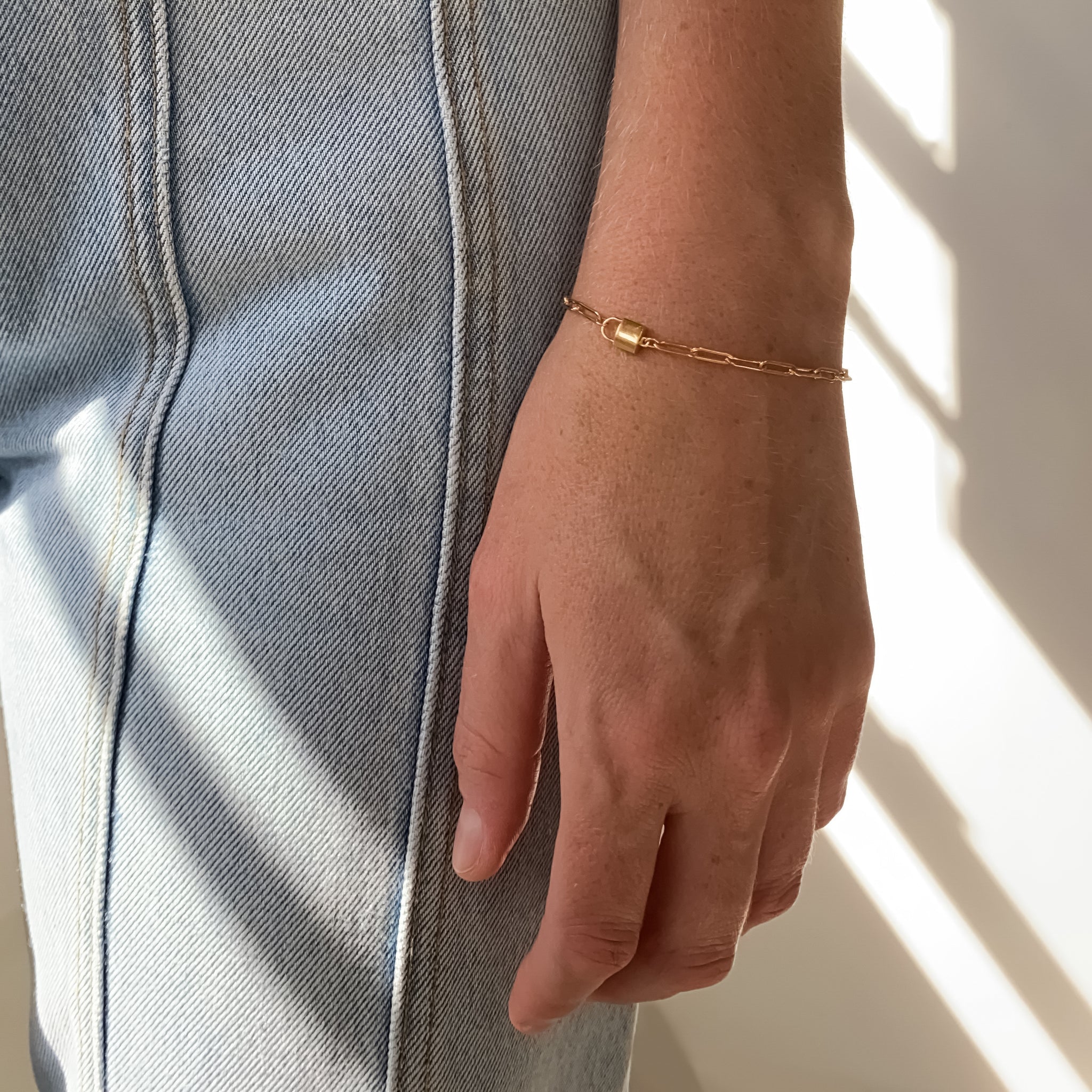 Jessa Lock Bracelet – THATCH