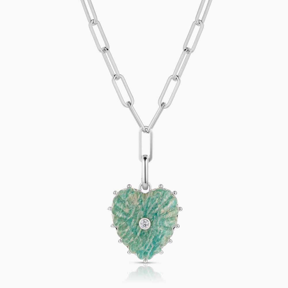 no.0021 手鞠のチャロアイトとclip chain Malene_Amazonite_Clip_Allegra_