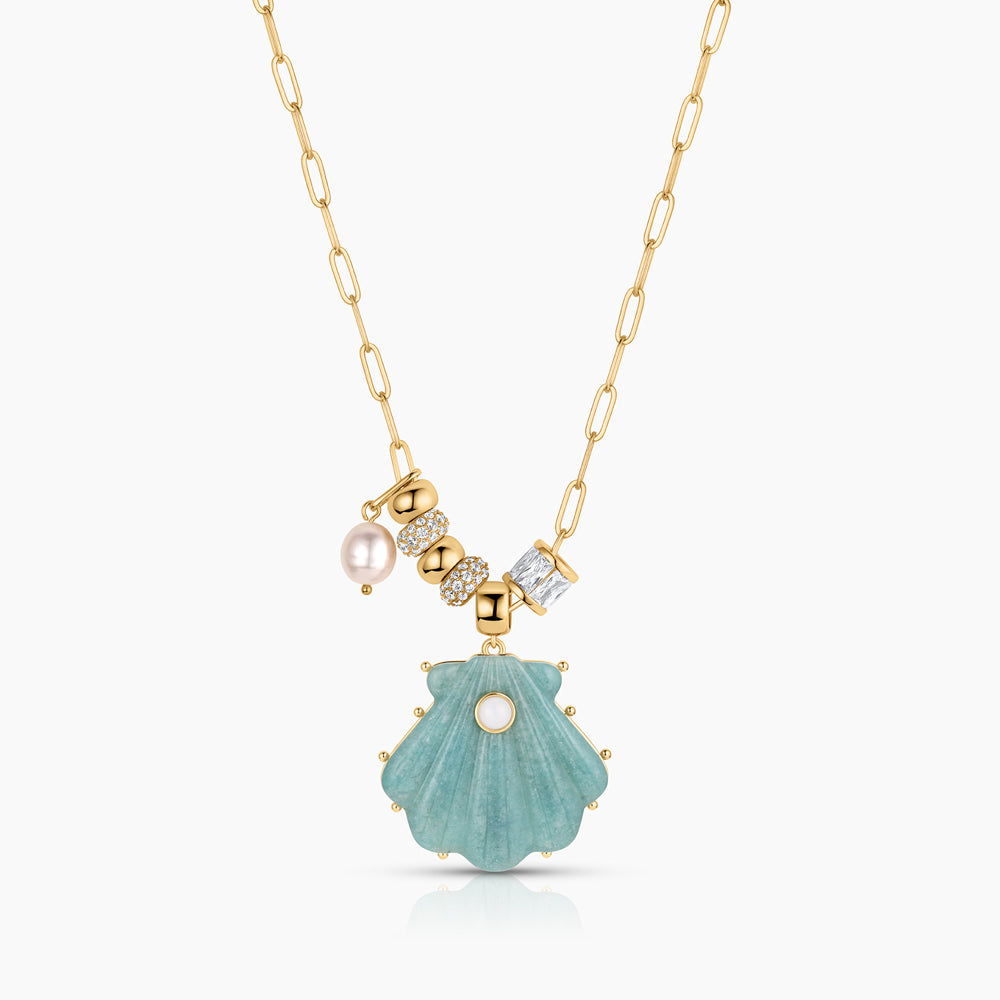 Marea Soirée Mother Of Pearl Shell Necklace – THATCH