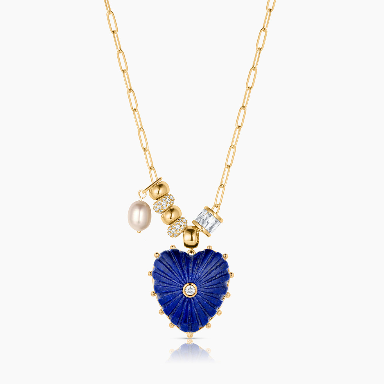 Soirée Lapis Necklace – THATCH