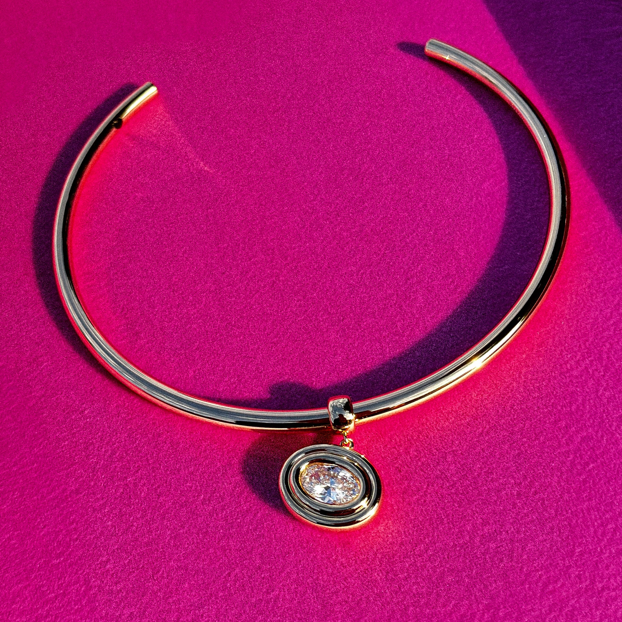 Starlet Oval Choker Necklace – THATCH