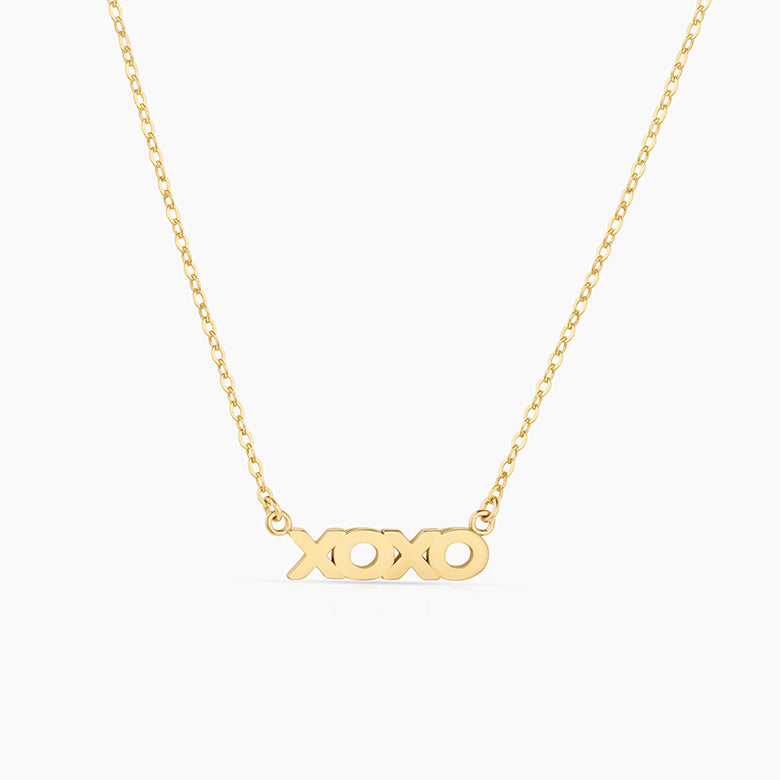 XOXO Script Necklace – THATCH